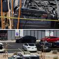 FOTO Tesle gore po Americi, Musk šokiran i osudio napade. FBI poručio: To je terorizam