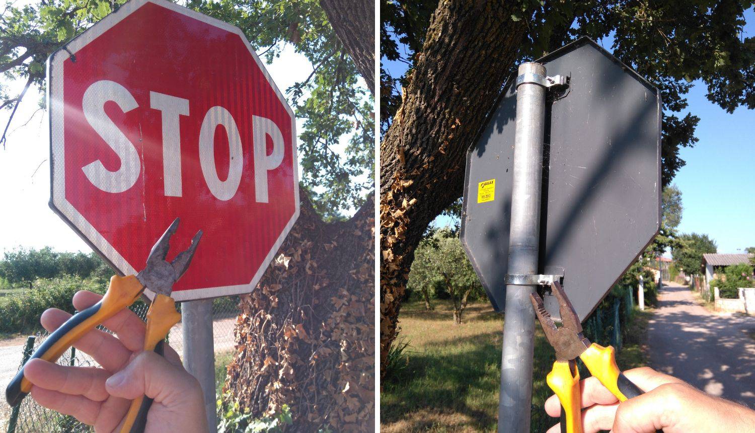 Čak 41 prometni znak nestao kod Poreča: Lako ih je skinuti
