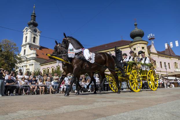 Vinkovci: Svečani mimohod sudionika 60. Vinkovačkih jeseni