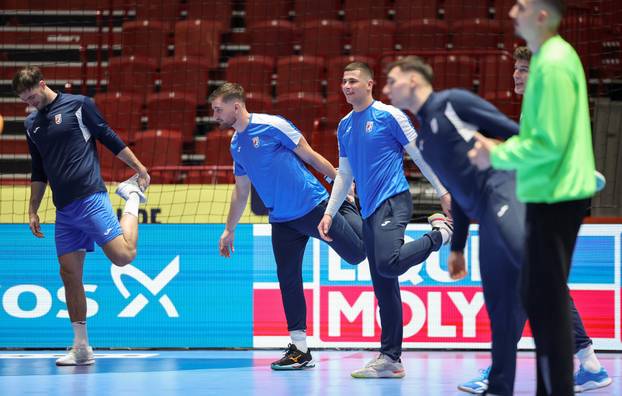 Malmo: Trening hrvatske reprezentacije uoči sutrašnje utakmice protiv Švicarske