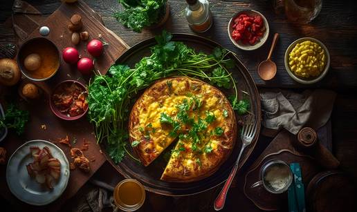 Pita s krumpirom i piletinom