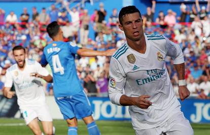 Real se mučio bez Luke  i jedva slavio: Ronaldo srušio Getafe