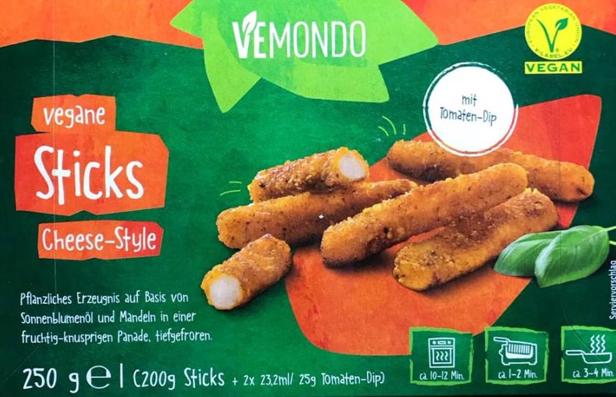 Iz trgovina povlače Vemondo veganske mozzarella štapiće