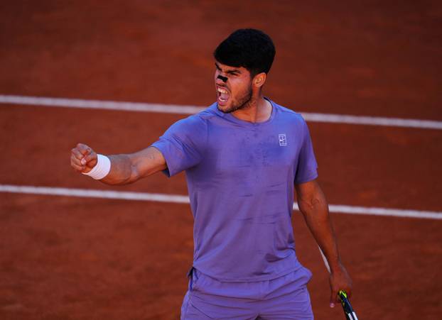 Tennis treat in Rome: In the finals of Alcarazz against Sinner