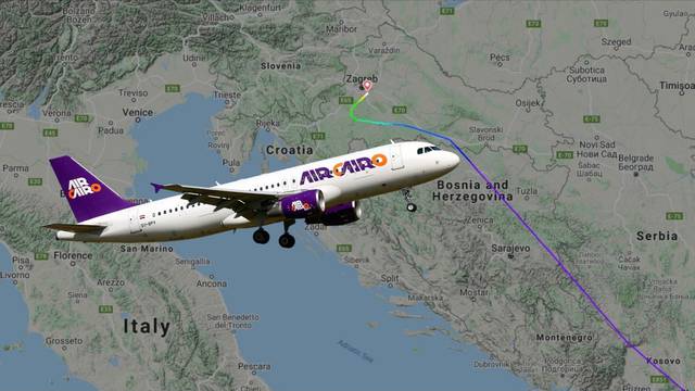 Drama u zračnoj luci: Avion iz Egipta za Njemačku hitno sletio u Zagreb, alarmirali vatrogasce