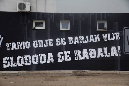 U Mostaru oslikali mural za Vukovar: 'Tamo gdje se barjak vije, sloboda se rađala'