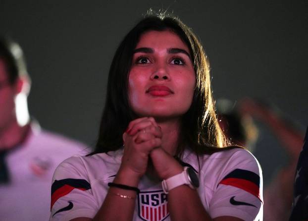 FIFA World Cup 2026 - USA v Paraguay - Fans gather in Washington