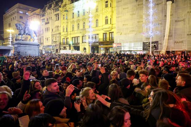 Doček Nove Godine na glavnom gradskom trgu