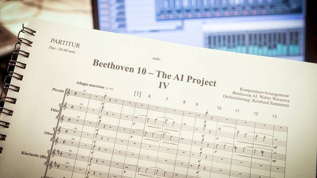 Uz pomoć umjetne inteligencije nakon dvije godine dovršili su  Beethovenovu 10. simfoniju