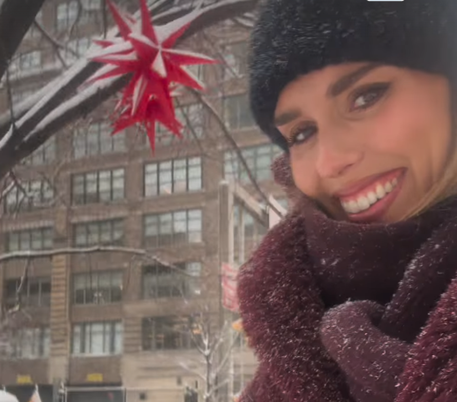 Zimski bijeg poznatog para: Franka Batelić i Vedran Ćorluka uživaju u snježnom New Yorku