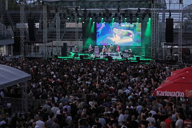 Zagreb: Open air koncert grupe Zabranjeno pušenje povodom 40 godina od objave prvog studijskog albuma