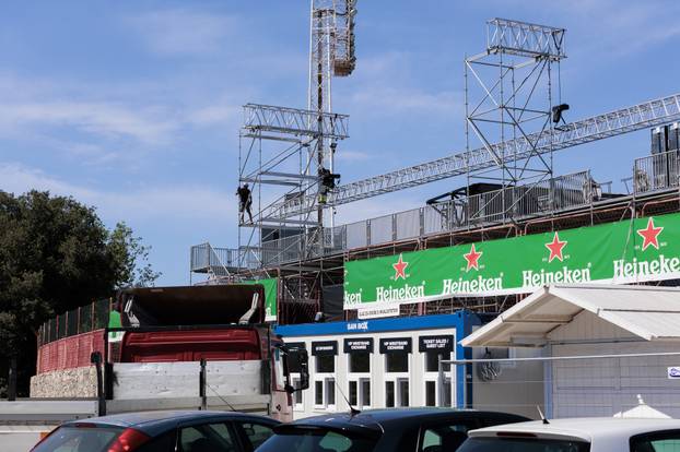 Split: Posljednje pripreme prije početka Ultra Europe Music Festivala
