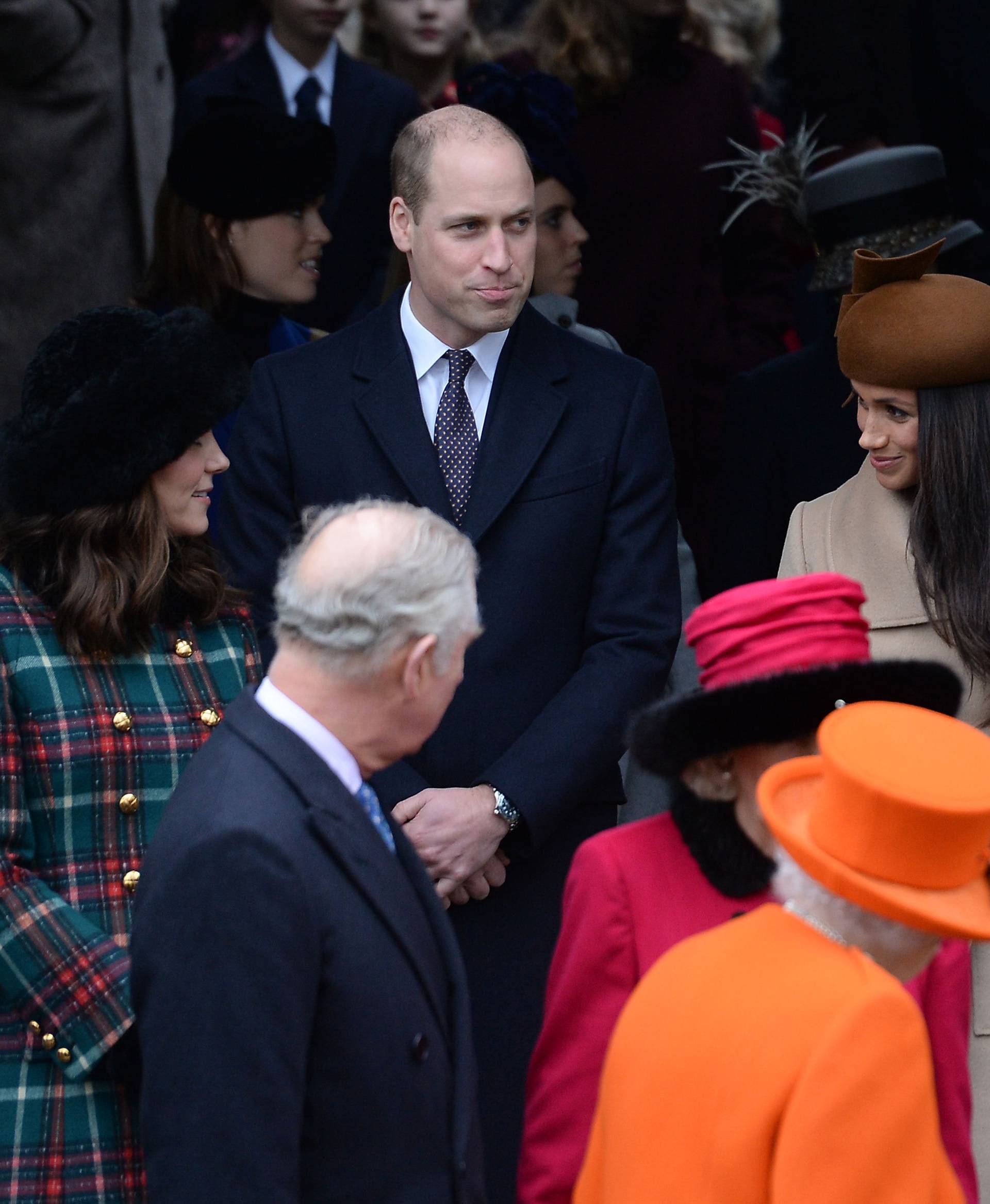 Royals attends Christmas Day Church service