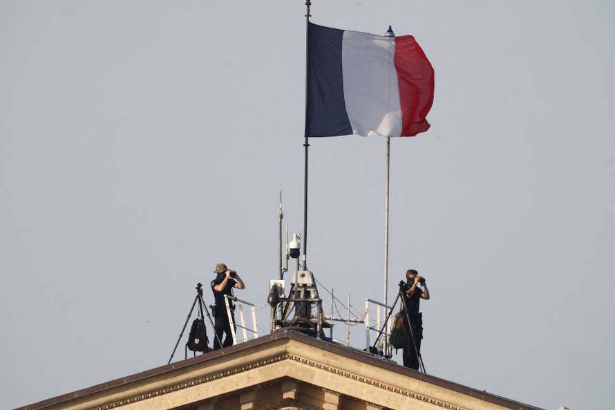 Annual Bastille Day celebrations in Paris