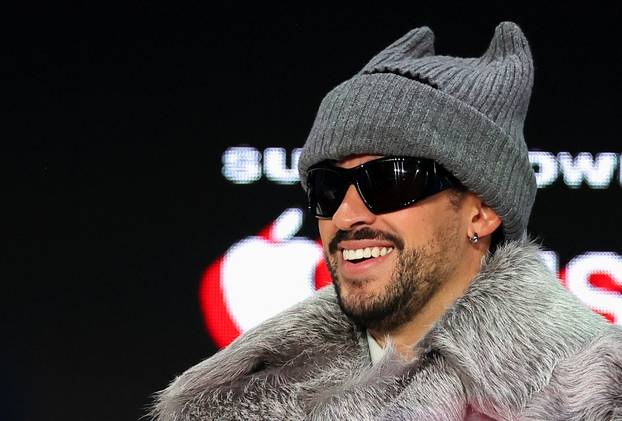 Bad Bunny holds halftime show press conference ahead of Sunday's performance at the Super Bowl LX in San Francisco