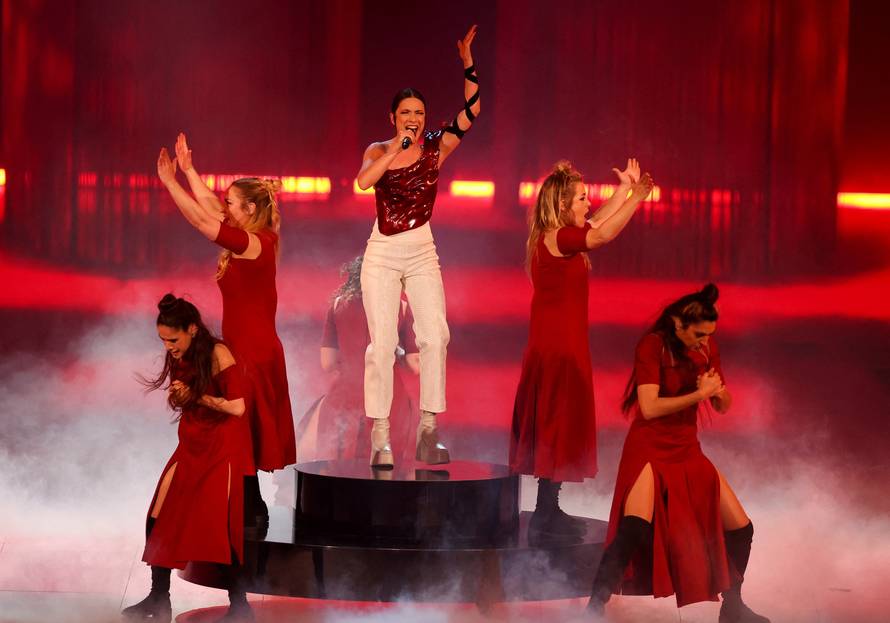 Dress rehearsal ahead of the Eurovision Grand Final in Liverpool