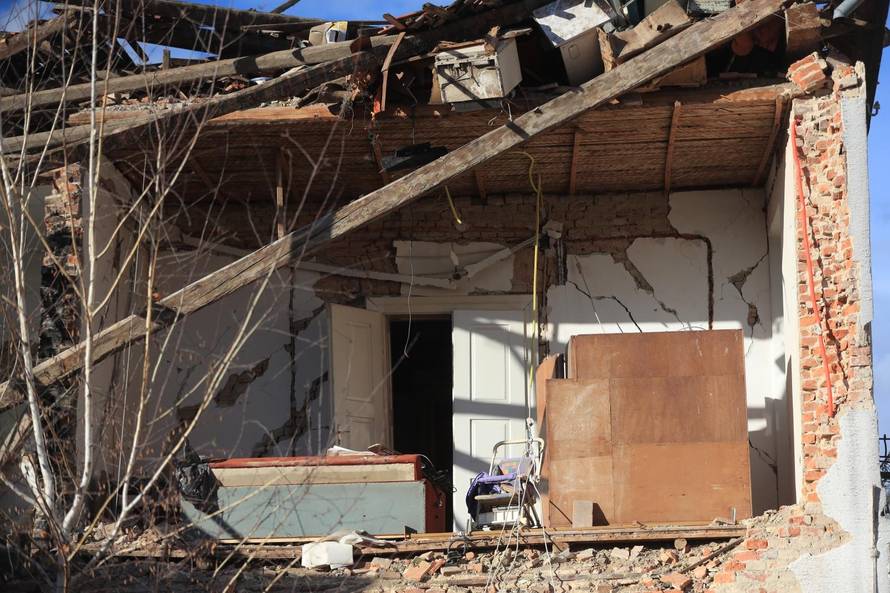 Posljedice razornog potresa u Petrinji i okolici