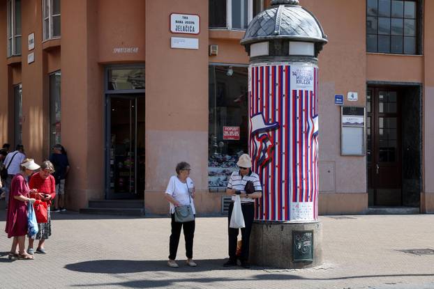 Zagreb: Zbog velikih vrućina građani potražili spas u hladu 