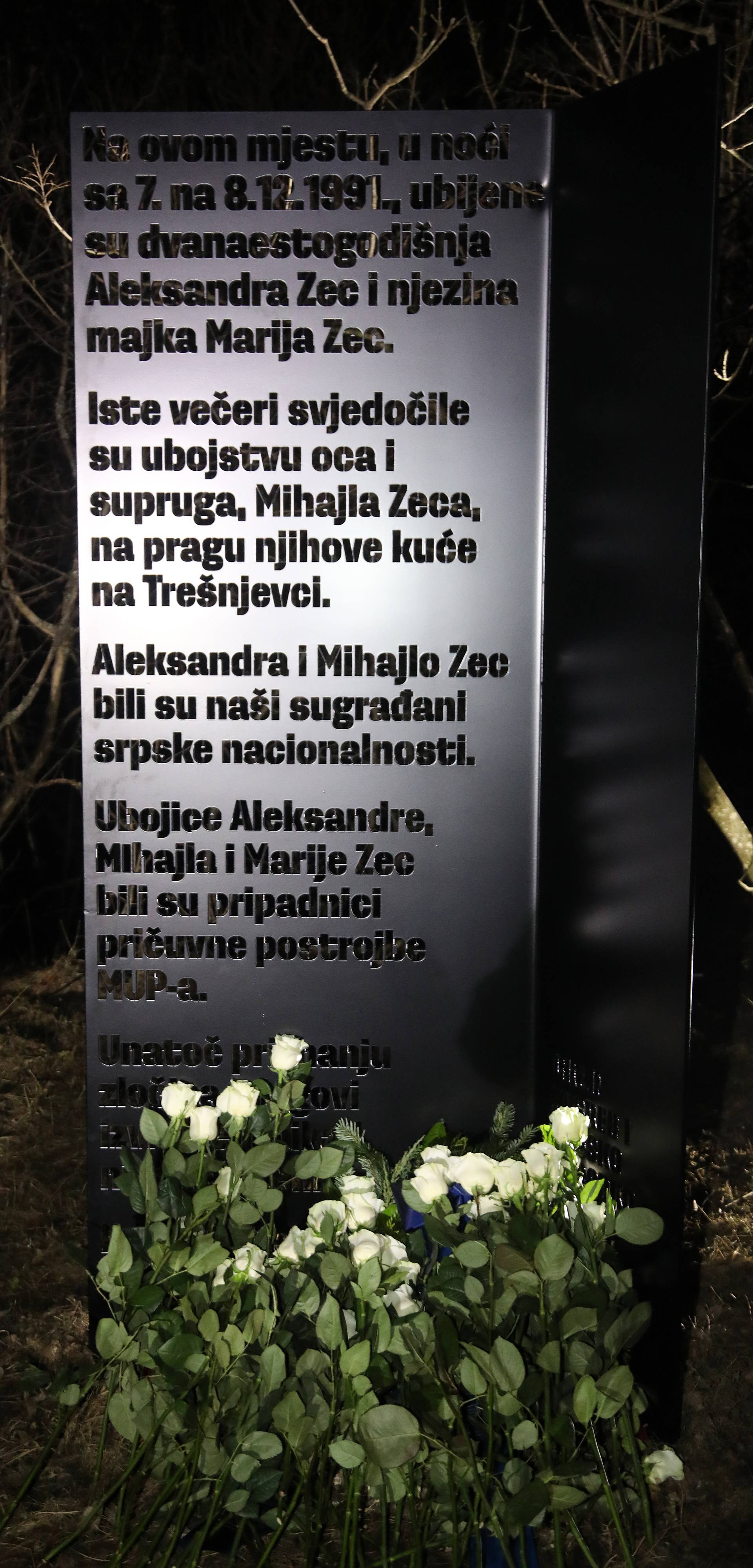 Zagreb: Godišnjica ubojstva obitelji Zec obilježena na Adolfovcu