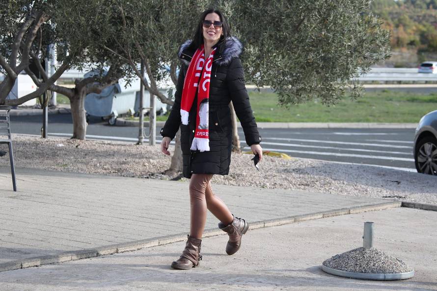 Hrvatski navijači na putu za Split na utakmicu Hrvatska - Rusija 