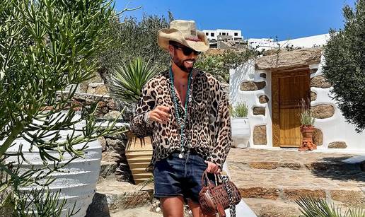 Odmor u stilu Marka Grubnića: Skupe torbice, leopard uzorci i vrela zabava na Mikonosu...