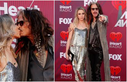 Steven Tyler (70) i Aimee (30) ljubakaju se kao napaljeni klinci