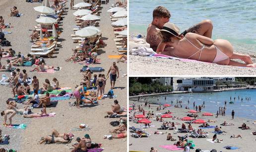 FOTO Ovo su temperature mora po Hrvatskoj:  Naše plaže sve su punije,  stiže vrhunac sezone...