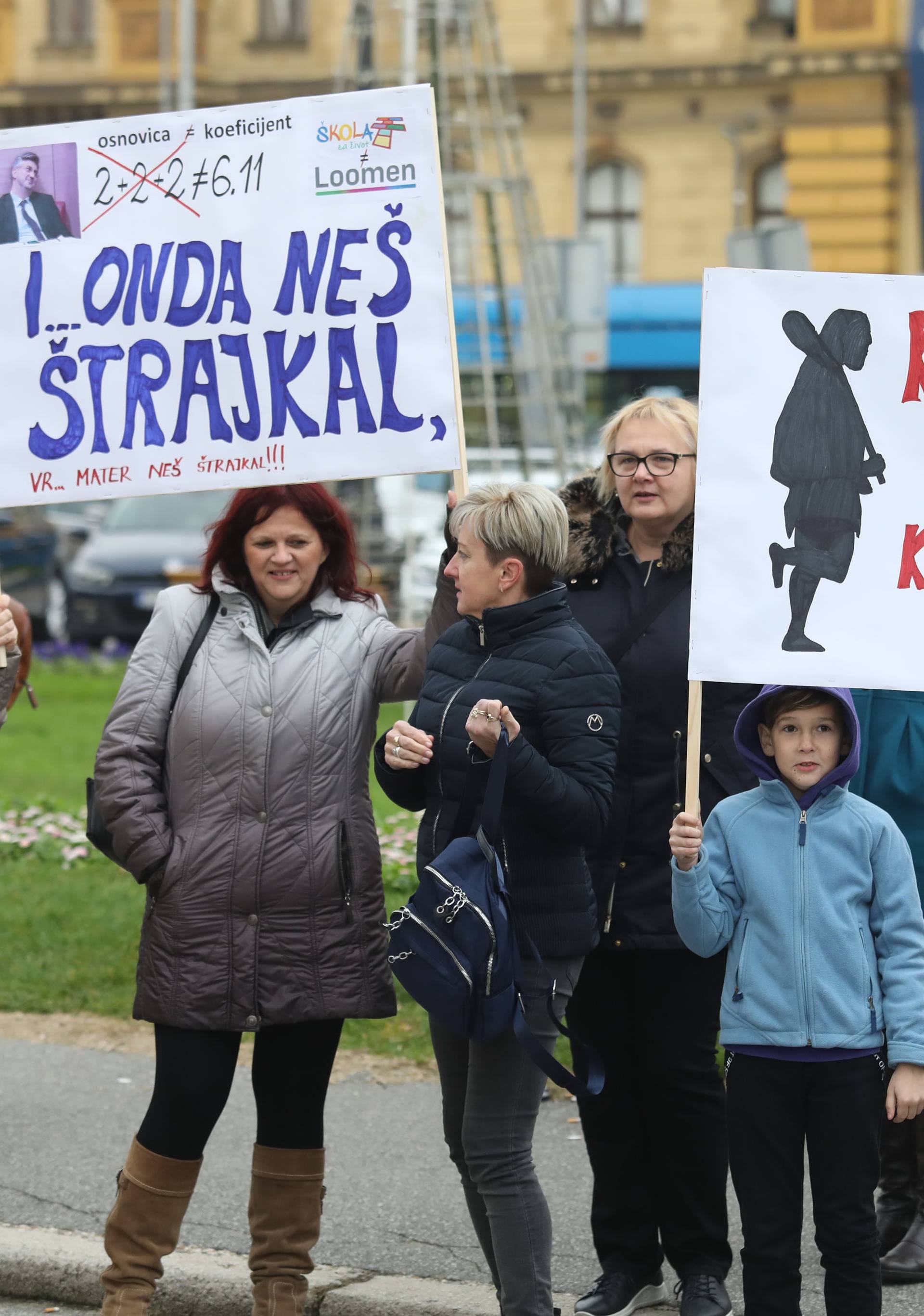 Zagreb: Okupljanje za veliki prosvjed Hrvatska mora bolje