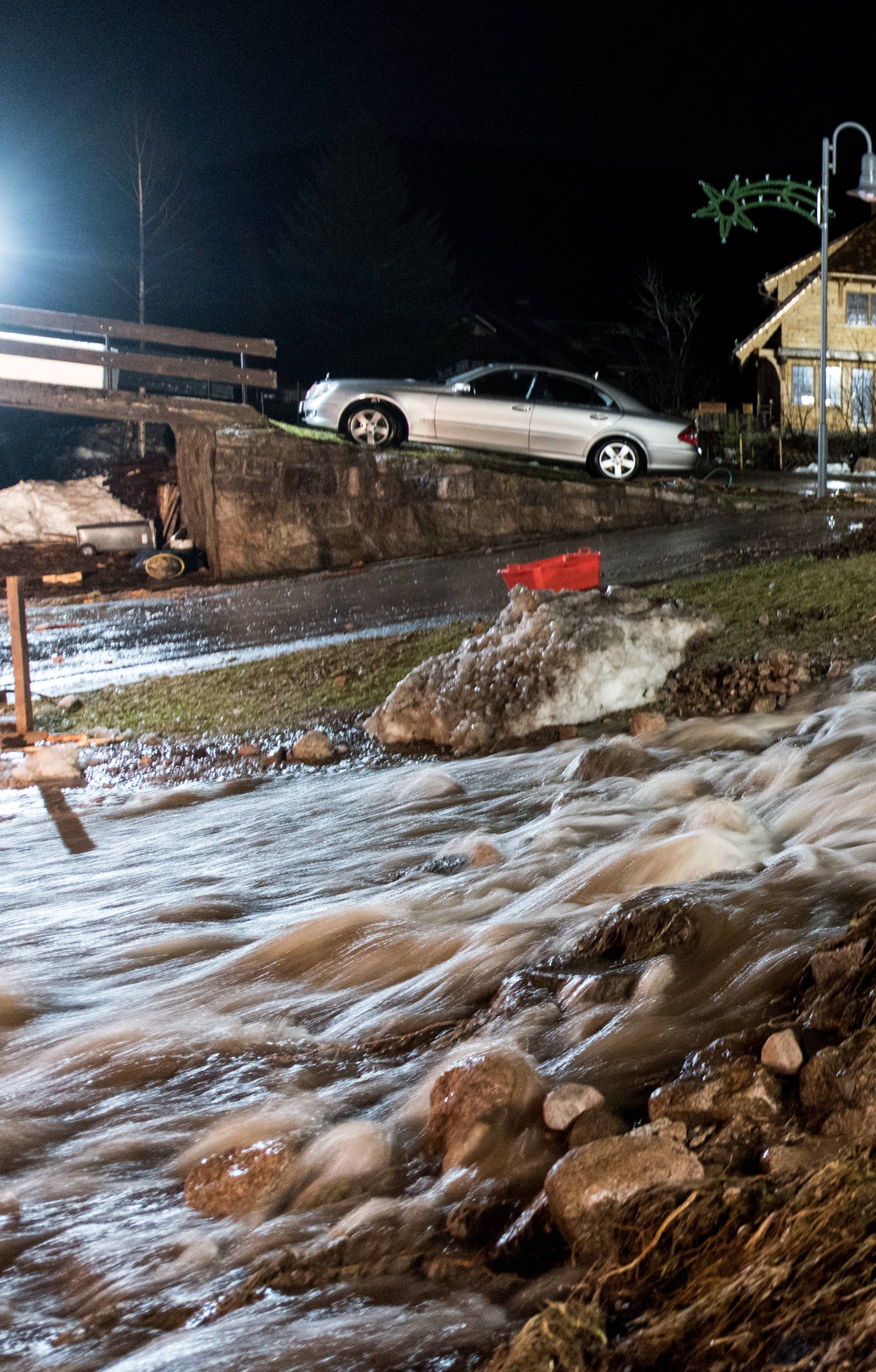 Flooding in St. Blasia