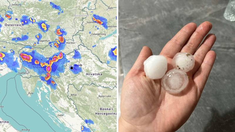 Nagli preokret nakon vrućina: U Sloveniji nevrijeme,  upaljeni meteoalarmi i za Hrvatsku