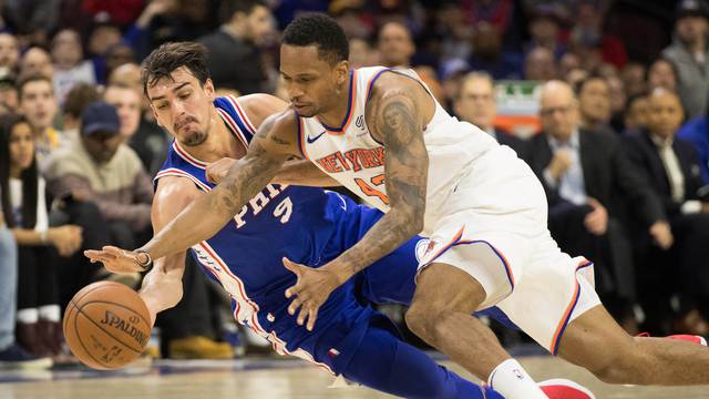 NBA: New York Knicks at Philadelphia 76ers