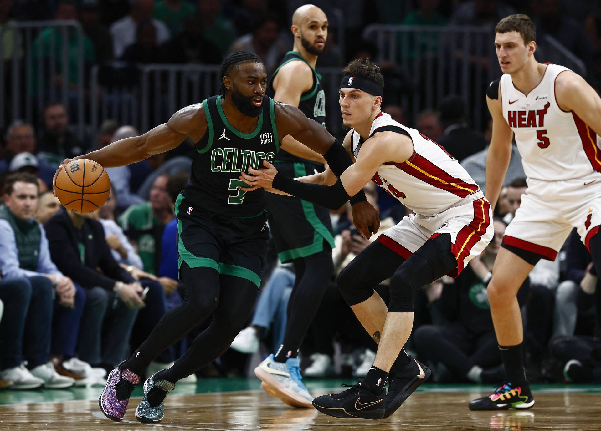 NBA: Playoffs-Miami Heat at Boston Celtics