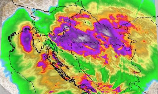 Izvanredno upozorenje DHMZ-a zbog mogućnosti poplava