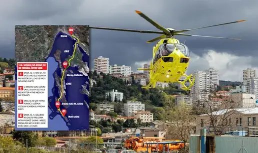 OTKRIVAMO Završen nadzor zbog helikoptera koji je išao po dijete na Lošinj pa ga ostavio