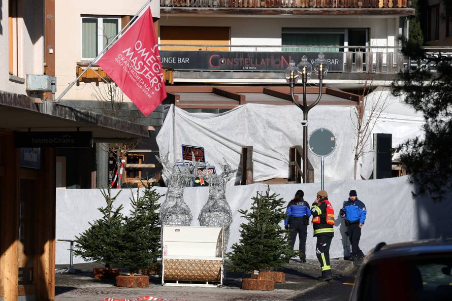 Aftermath of New Year’s Eve party explosion and fire at "Le Constellation" bar in Crans-Montana