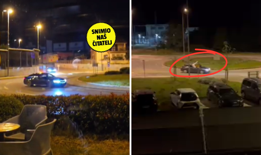 VIDEO Driftaju u Puli i Poreču: 'Jedan 'visi' iz auta. Nekome će se nešto dogoditi. Strava...'