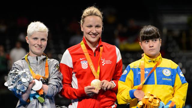 Paralympische Spiele, Tischtennis, Siegerehrung Klasse 6