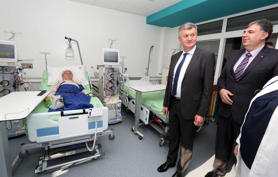 Karlovac: Otvorenje novouređenog prostora dnevne bolnice za hemodijalizu