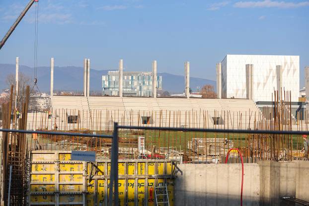 Sjeverna tribina stadiona u Kranjcevi´cevoj gotovo je ve´c izgradena