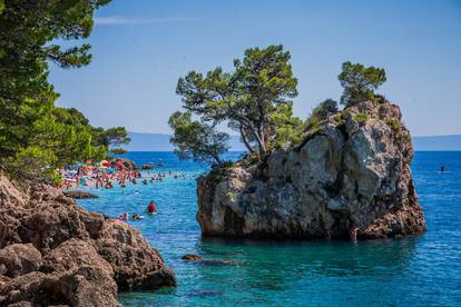 FOTO Brela: Plaža Punta Rata jedan je od simbola Hrvatske