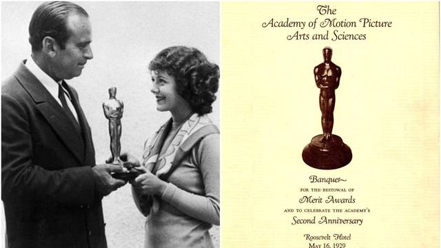 Prva dodjela nagrade Oscara bila je poput skromnog tuluma
