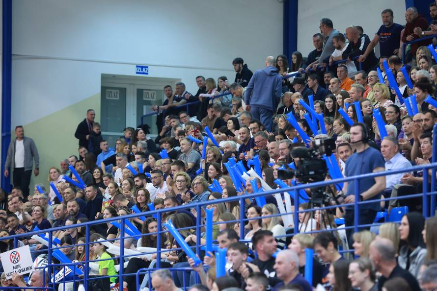 Osijek: Finale Prvenstva Hrvatske u odbojci između MOK Mursa i HAOK Mladost