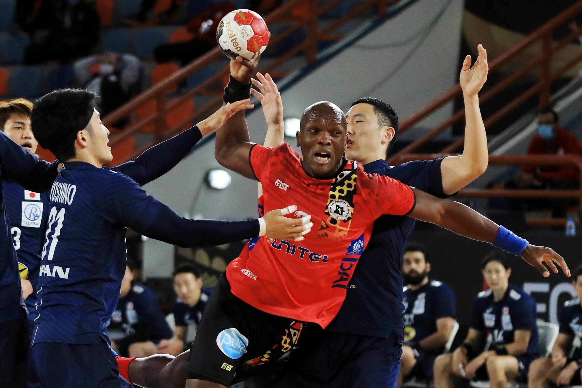 2021 IHF Handball World Championship - Preliminary Round Group C - Japan v Angola