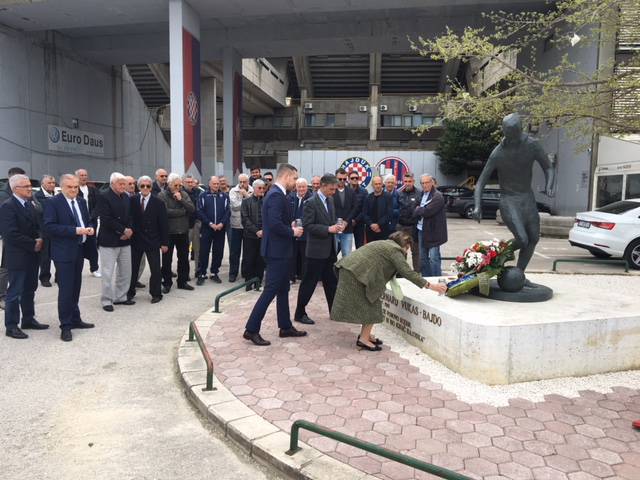 Veterani, obitelj i bivši suigrači poklonili se legendarnom Bajdi