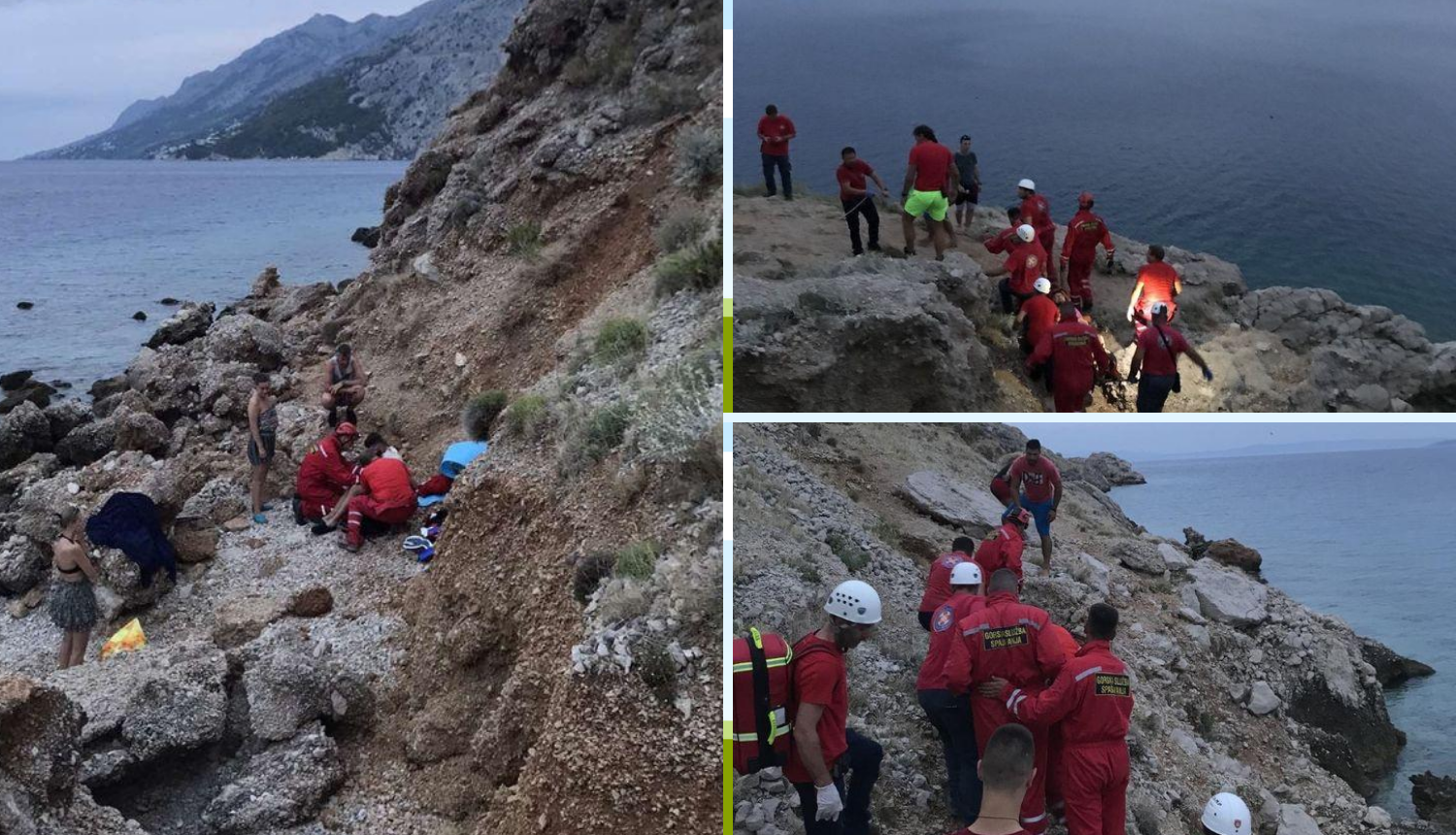 Stranac se poskliznuo i pao niz strmu liticu: Spasila ga HGSS