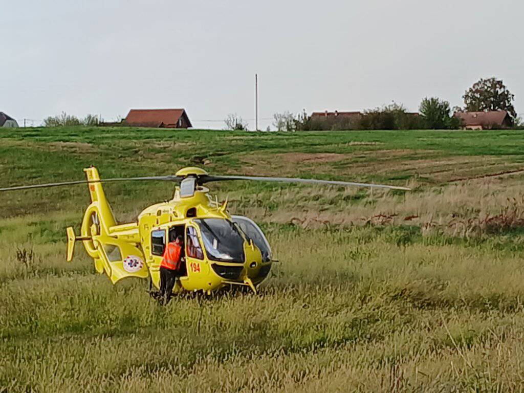 Strašna nesreća kod Kloštar Ivanića: Jedan mrtav, stigao i helikopter za hitan prijevoz