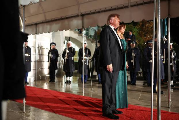 U.S. President Donald Trump hosts dinner for Saudi Crown Prince Mohammed bin Salman, at the White House in Washington