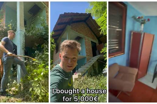 Otkriveno gdje je u Hrvatskoj američki tiktoker kupio kuću za 5000 €! Priznao i koliko zaradi