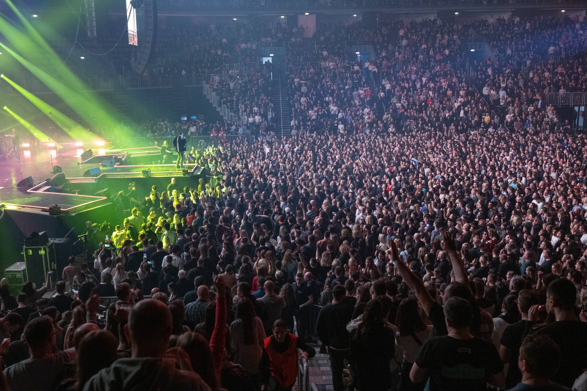 Zagreb: Koncert Prljavo kazalište u Areni Zagreb