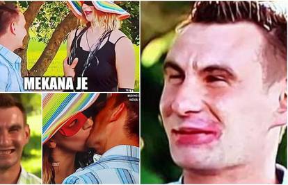 Internet pun memova poljupca Nevena i ex. Vite Maslačak: 'Usisala mu je karijes na šestici'